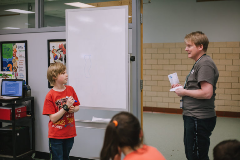 Barbara Thornton, Evergreen After School Club. Inventionland Institute