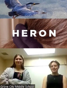 Heron Hair Tie