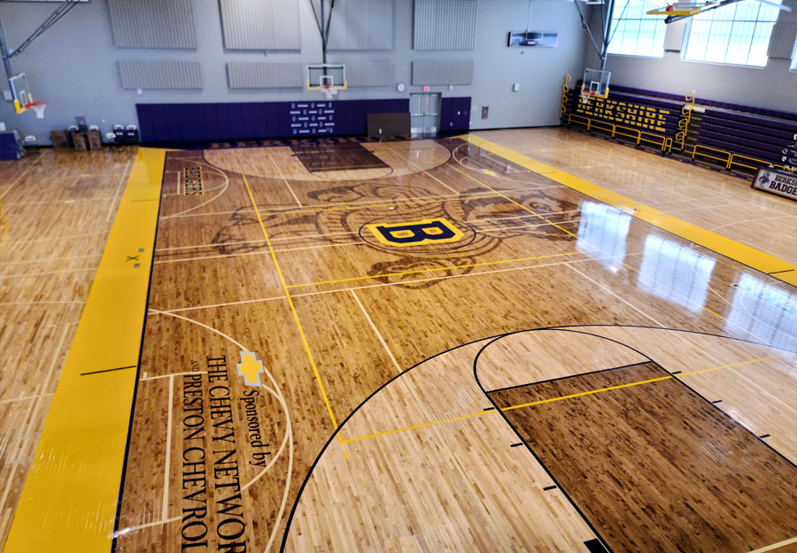 Beautiful New Gym and Locker Rooms