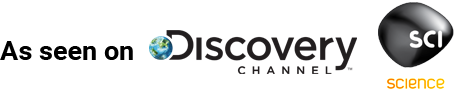 As seen on the Discovery Channel, and the Science Channel