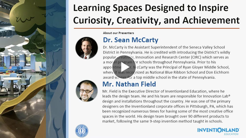 Learning Spaces Designed to Inspire Curiosity Creativity and Achievement