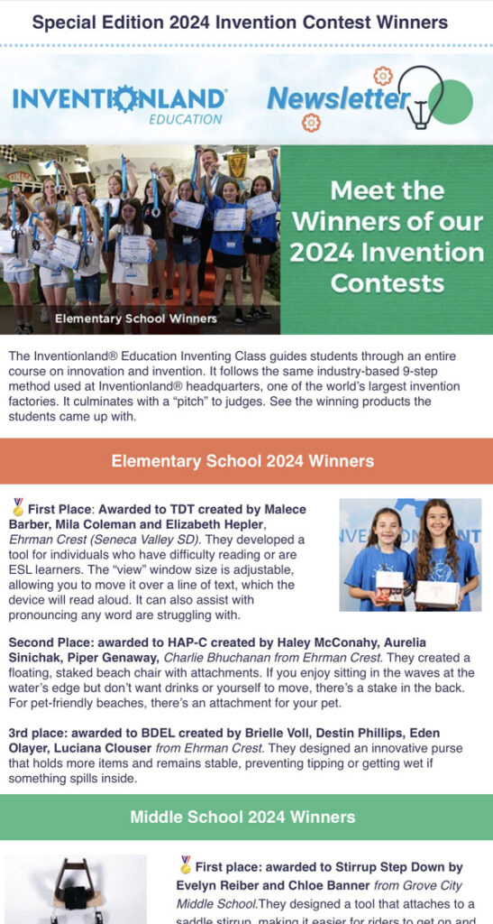 Special Edition 2024 Invention Contest Winners 