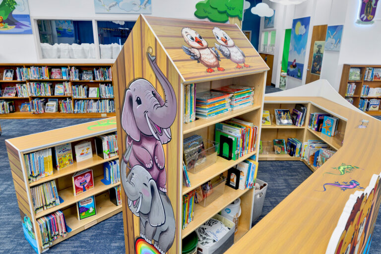 Our Lady of Sorrows Library Transformation