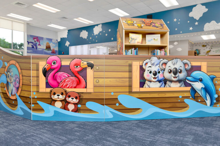Our Lady of Sorrows Library Transformation
