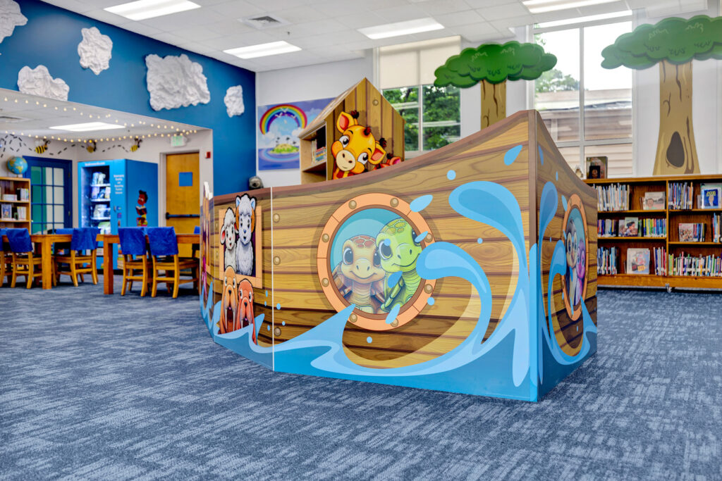Our Lady of Sorrows Library Transformation