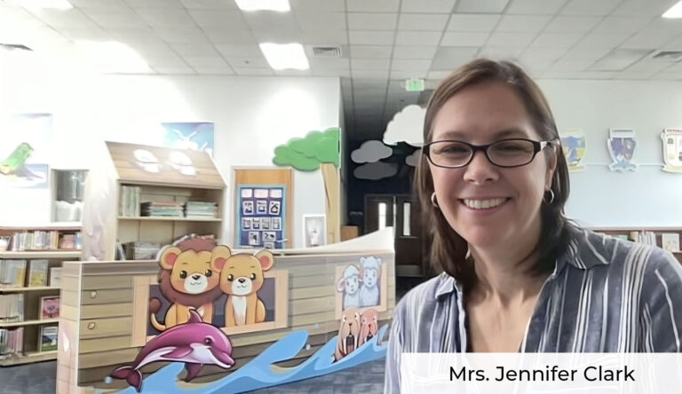 photo of Jennifer Clark at Our Lady of Sorrows