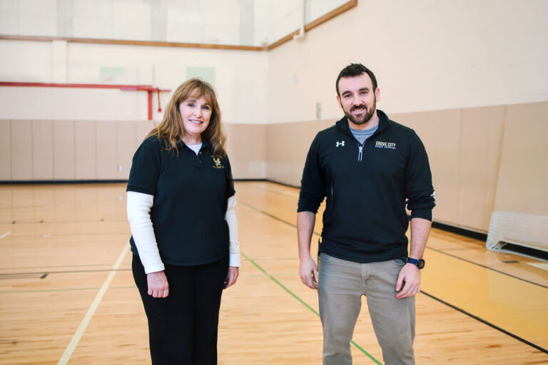 Karen Garland and Ben English