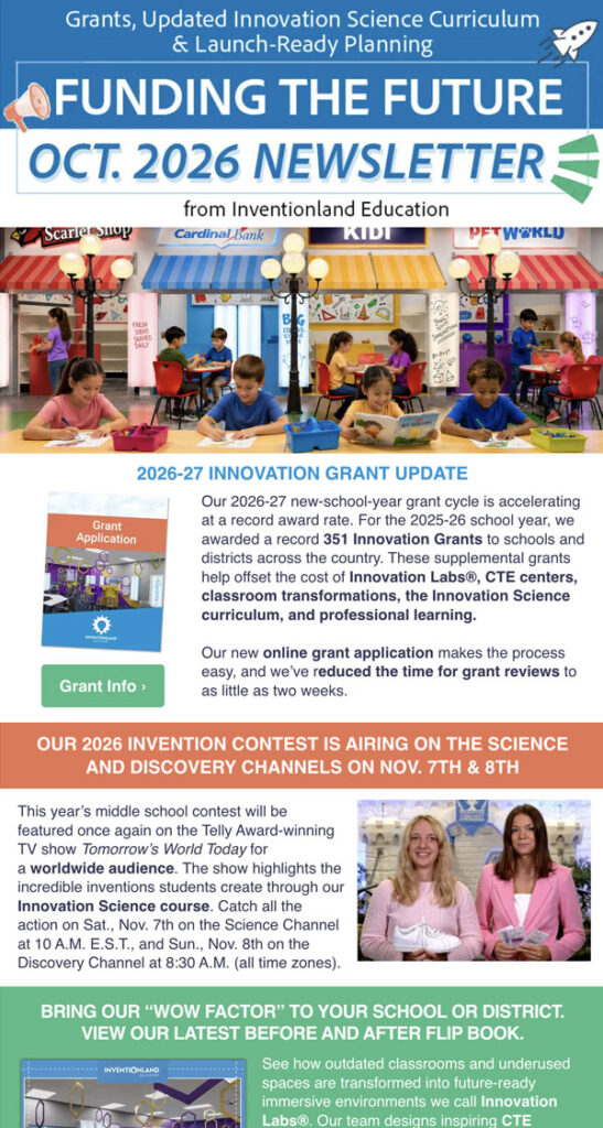 October 2026 Newsletter