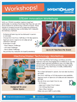 Inventionland Professional Learning